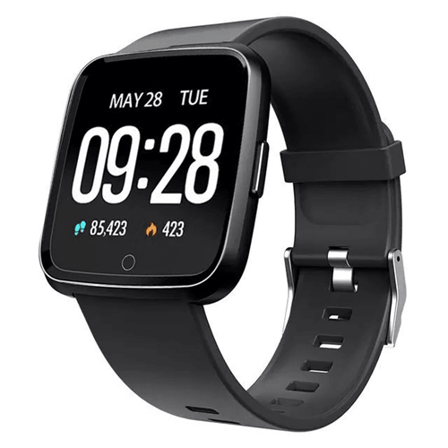 Smartwatch Relógio Eletrônico Colmi Z90 (Preto - Silicone)