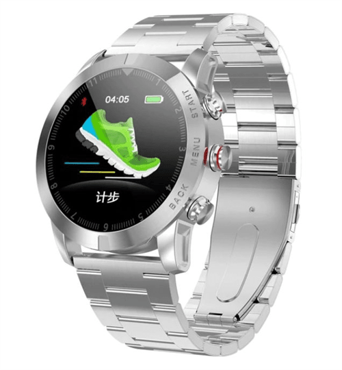Smartwatch Relógio Eletrônico Dt S10 - 47Mm (Prata e Metal)