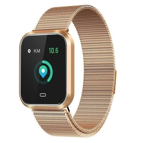 Smartwatch Relógio Eletrônico Fit Pró (Cobre - Aço)