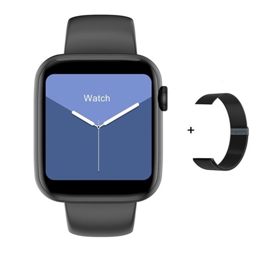 Smartwatch Relógio Eletrônico Iwo 12 Lite - 40Mm / 44Mm (Preto, 40MM)