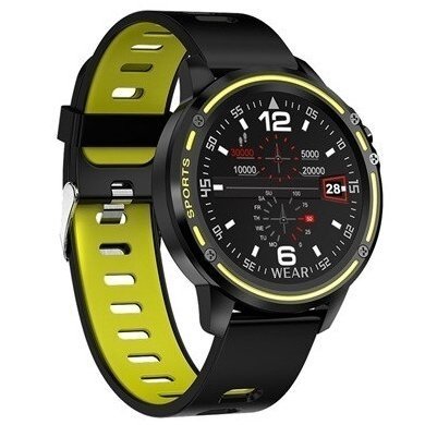 Smartwatch Relógio Eletrônico L8 Clean Sport (Amarelo)