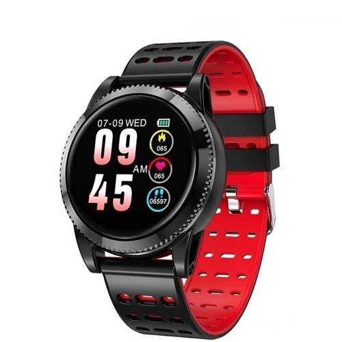 Smartwatch Relógio Eletrônico Mv11 Sport (Vermelho - Silicone)