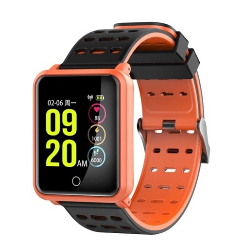 Smartwatch Relógio Eletrônico N800 Sport (Laranja)
