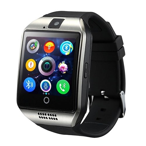 Smartwatch Relógio Eletrônico Q18 Sport (Prata)