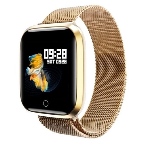 Smartwatch Relógio Eletrônico Q80 Pró S (Dourado)