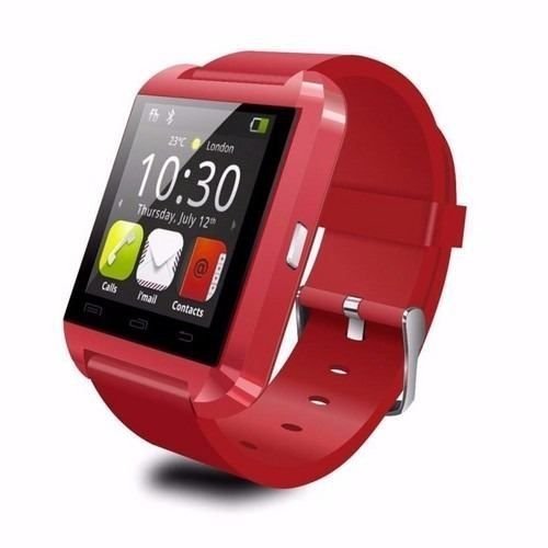 Smartwatch Relógio Eletrônico U8-2 (Vermelho)