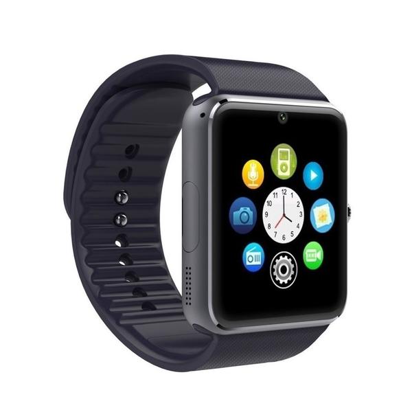 Smartwatch Relógio Inteligente Preto Gt08 Iphone e Android - Gt Smart