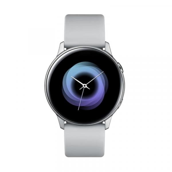 Smartwatch Samsung Galaxy Watch Active Prata com Monitoramento Cardíaco Bluetooth