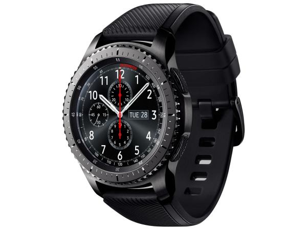 Smartwatch Samsung Gear S3 Frontier - Tela 1.3” Touch 4GB Proc. Dual Core
