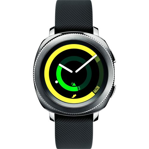 Smartwatch Samsung - Gear Sport Smartwatch 43mm - Preto Modelo Sm-r600nzkaxar