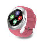 Smartwatch Sn05 Bluetooth Usb Chip Micro-sd Rosa