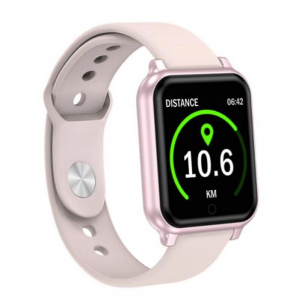 Smartwatch T70 Android, WhattsApp Face Bluetooth, Camera - Rosa - Concise Fashion Style