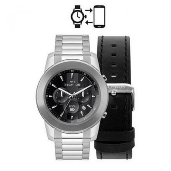 Smartwatch Technos M1aa/1p Connect Plus Prateado