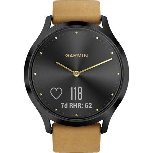 Smartwatch Touch Garmin Vivomove HR Premium Marrom
