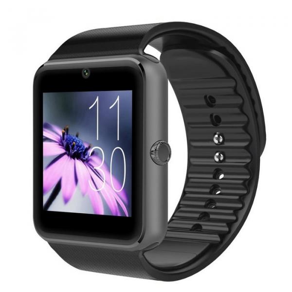 Smartwatch U10 Compatível com Android e IOS, Bluetooth, Cartão de Memória e Chip - PretoE Conexão Vi - Aq Shop