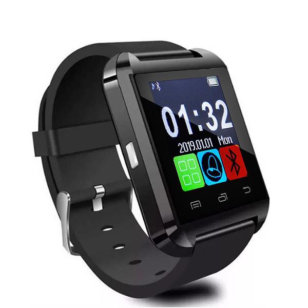 Smartwatch U8 Relogio Inteligente Bluetooth Ios Android - Preto - Smart Bracelet