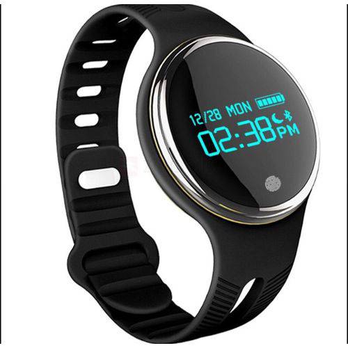 Smartwatch Wristband E07 Prova D'água Saúde Bluetooth Fitnes