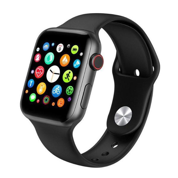 SmartWatch X6 com Ok Google ou Siri Assistente, Resistente a Água Max Touch 44m - Lauher