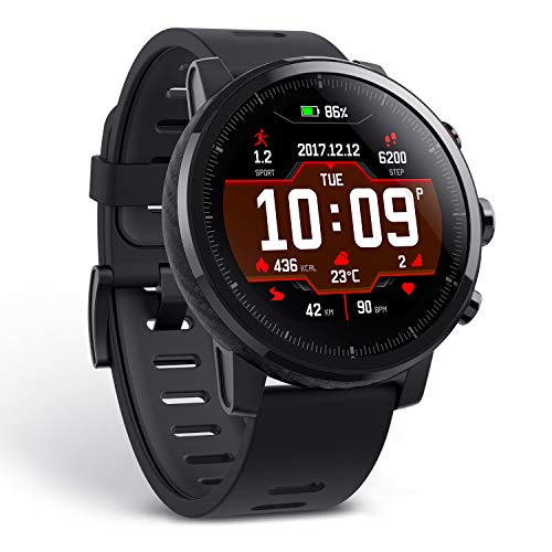 Smartwatch Xiaomi Amazfit Stratos A1619 BT/Wifi - Preto