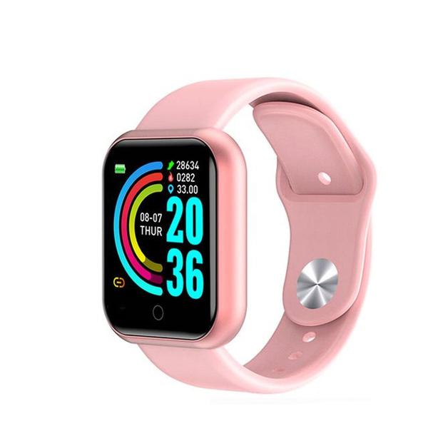 Smartwatch Y68 - Bluetooth e com Monitoramento Fitness