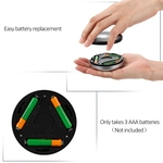 LAR LingStar motion-sensing Battery LED alimentado, pau-de Nightlight, Cor Prata