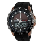 Solar Outdoor Sports Watch GMT impermeável alarme da agenda