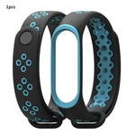 Strap pulseira 3/4 duas cores Strap Silicone Para Millet 4 Sports Buckle pulso