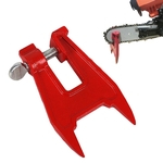 Stump Vise Saw Cadeia Afia??o de apresenta??o Ferramenta Bar Clamp Chainsaw Acess¨®rios