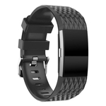 Substitui??o diamante 3D Straps Banda Suave Silicon Smartwatch esporte pulseira Banda