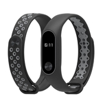 Substituição Sport Silicone Pulseira Strap Watch Wrist Band para Xiaomi MiBand 2