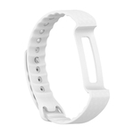 Substituição TPE relógio de pulso Banda Assista bracelete Fit Belt para Huawei Honor A2 Watch (Branco)