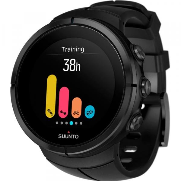 Suunto Spartan Ultra All Black Titanium HR GPS Watch - Ss022654000