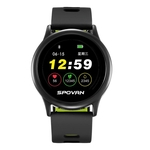 SW001 à prova de água IP68 Smart Watch a freqüência cardíaca de Pulso Pedômetro