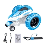 T12B 2.4G rel¨®gio Indu??o diabo peixes Spinning Stunt Car rel¨®gio de controlo remoto