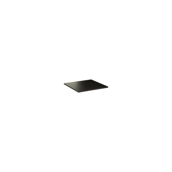 Tampo de Mesa Quadrado Preto 70cm - Inovakasa