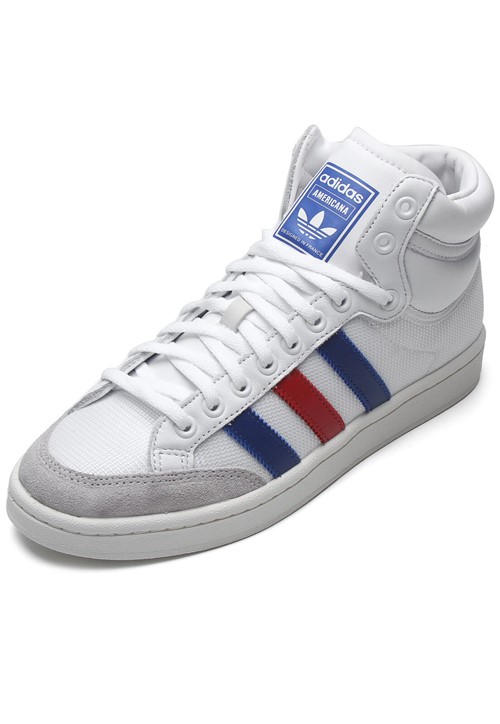 TÃªnis Adidas Originals Aericana Hi Branco - Branco - Masculino - Dafiti