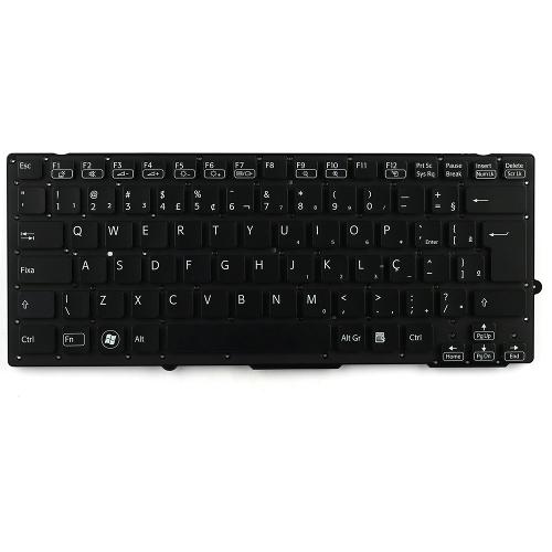 Teclado para Notebook Sony 1-489-496-81 - Preto - Portugues Br