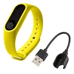 Tela M2 Pulseira Smart Touch Pulseira Heart Rate Monitoramento Bracelet Sports