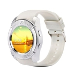 Tela V8 Smart Wireless Assista Smartwatch toque com slot para cart?o SIM Camera