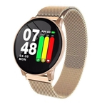 Tela W8 2.5D Dial dinâmico Heart Rate mensagem do esporte Empurre Bluetooth Magnetic Doca braçadeira carregador relógio inteligente