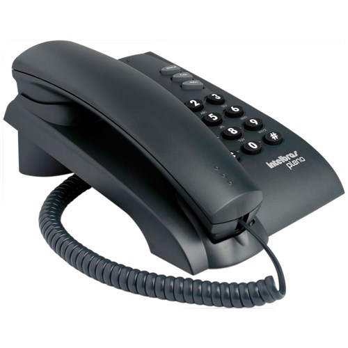 Telefone com Fio Intelbras Pleno Preto 4080051