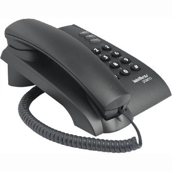 Telefone com Fio Intelbras PLENO Preto