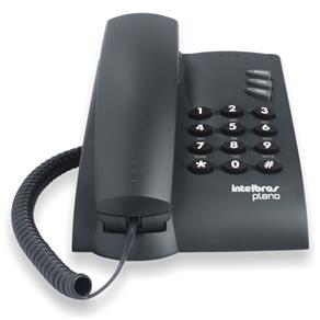 Telefone com Fio Intelbras Pleno - Preto