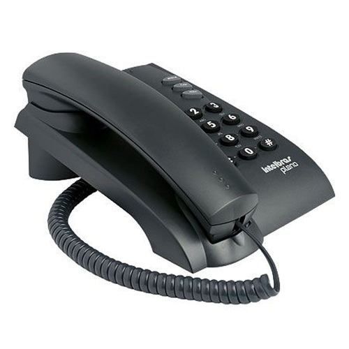 Telefone com Fio Pleno Intelbras ( Preto )