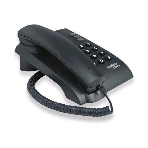 Telefone com Fio Pleno Preto - Intelbrás