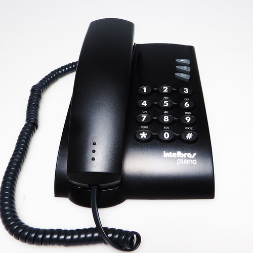 Telefone com Fio Pleno Preto Intelbras