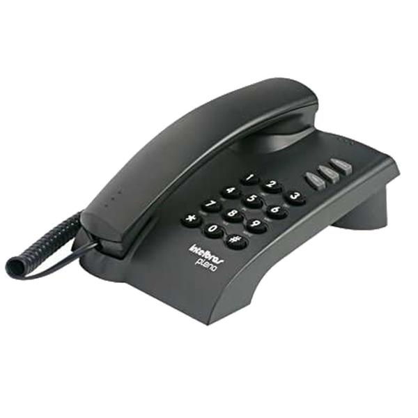 Telefone com Fio Pleno Preto Intelbras