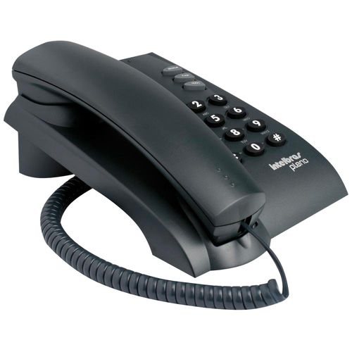 Telefone com Fio Pleno Preto Intelbras