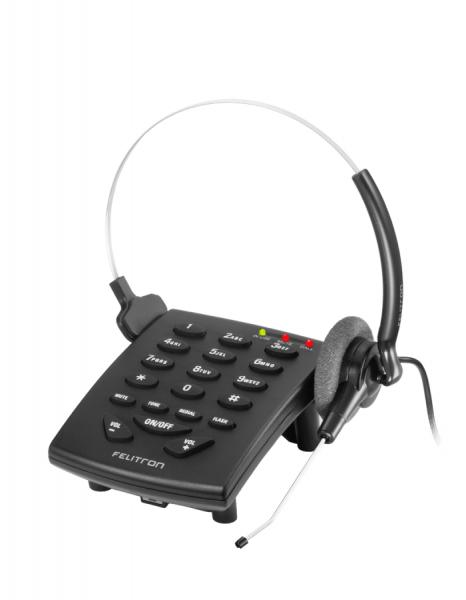 Telefone Headset S8010 Black C Felitron