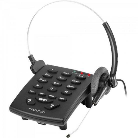 Telefone Headset S8010 BLACK VG FELITRON